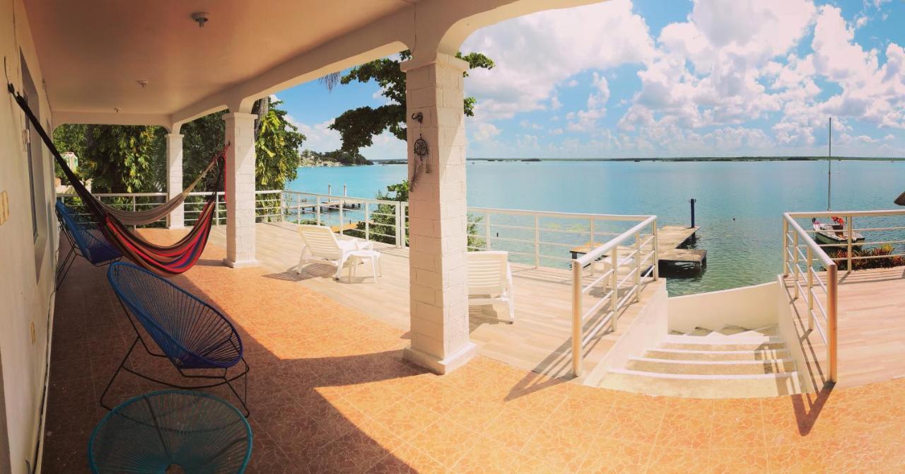 Casa Sol Y Luna Bacalar Bed and Breakfast Buitenkant foto