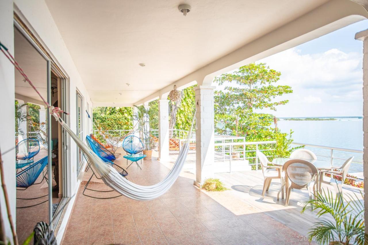 Casa Sol Y Luna Bacalar Bed and Breakfast Buitenkant foto
