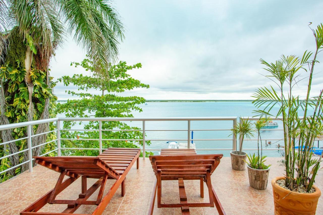 Casa Sol Y Luna Bacalar Bed and Breakfast Buitenkant foto
