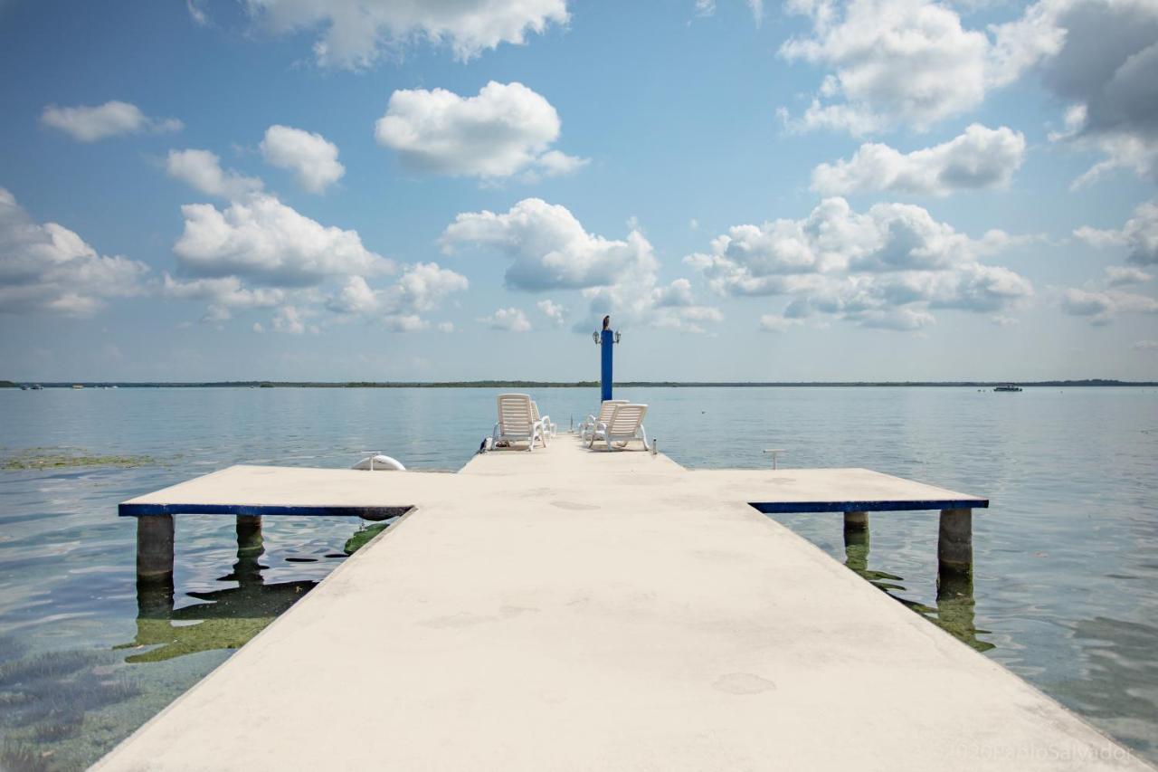 Casa Sol Y Luna Bacalar Bed and Breakfast Buitenkant foto